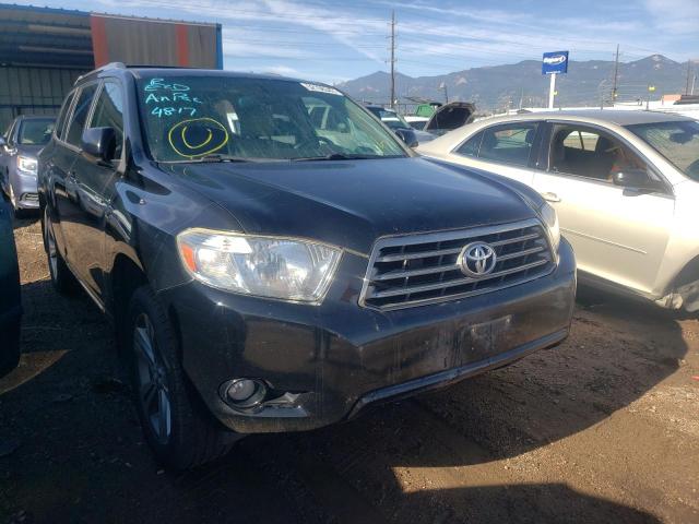 TOYOTA HIGHLANDER 2009 with VIN JTEES43A992123580 - Photo from auction