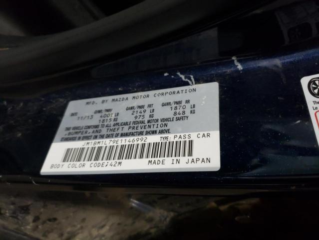 Photo 10 from auction – 2014 MAZDA 3 TOURING with VIN JM1BM1L79E1146992