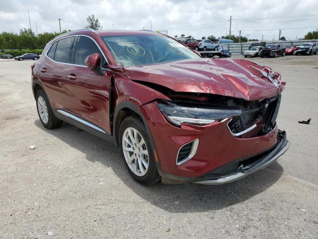 BUICK ENVISION P 2021 with VIN LRBAZLR40MD073321 - Photo from auction