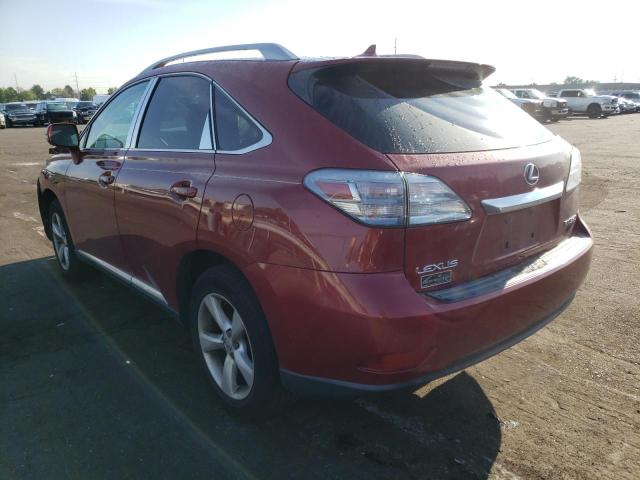 Photo 3 from auction – 2010 LEXUS RX 350 with VIN 2T2BK1BA1AC039651