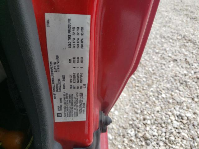 Photo 10 from auction – 2005 CHEVROLET COLORADO with VIN 1GCCS196758121220