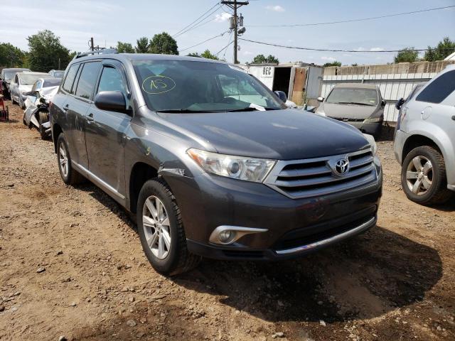 TOYOTA HIGHLANDER 2013 with VIN 5TDBK3EH4DS242733 - Photo from auction