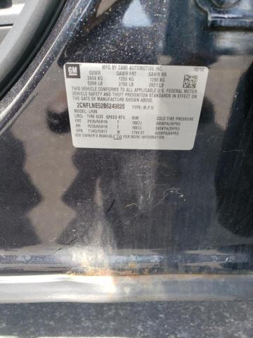Photo 10 from auction – 2011 CHEVROLET EQUINOX LT with VIN 2CNFLNE52B6249828