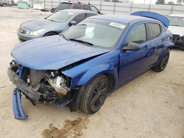 Photo 2 from auction – 2014 DODGE AVENGER SE with VIN 1C3CDZAB9EN221343