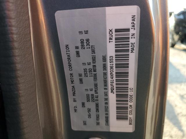 Photo 10 from auction – 1993 MAZDA B2600 CAB with VIN JM2UF614XP0361553