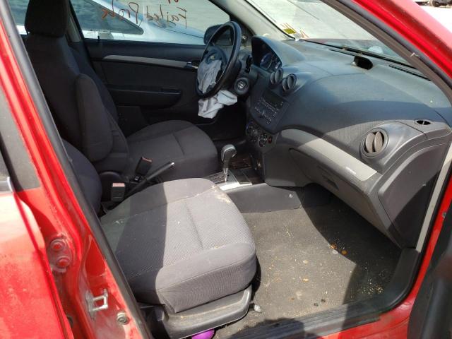 Photo 5 from auction – 2009 CHEVROLET AVEO LS with VIN KL1TD56E89B314165