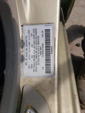 Photo 10 from auction – 2001 VOLVO S40 1.9T with VIN YV1VS29521F633862