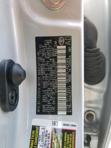 Photo 10 from auction – 2014 TOYOTA COROLLA L with VIN 2T1BURHE1EC073473