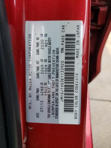 Photo 10 from auction – 2014 MAZDA 6 TOURING with VIN JM1GJ1V63E1133920