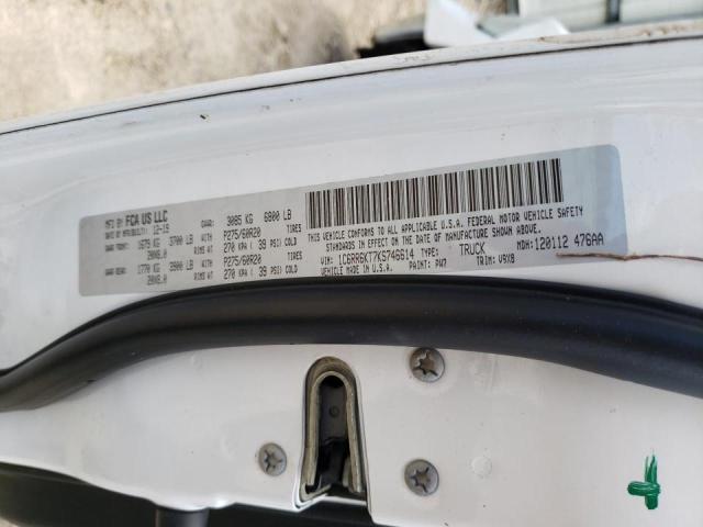 Photo 10 from auction – 2019 RAM 1500 CLASS with VIN 1C6RR6KT7KS746614