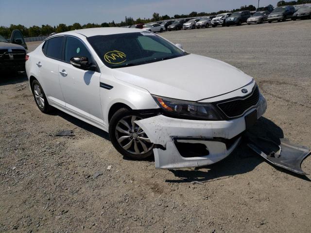 KIA OPTIMA LX 2015 with VIN 5XXGM4A77FG474606 - Photo from auction