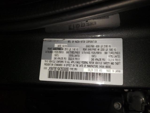 Photo 10 from auction – 2019 MAZDA CX-5 SIGNA with VIN JM3KFBEY9K0508866