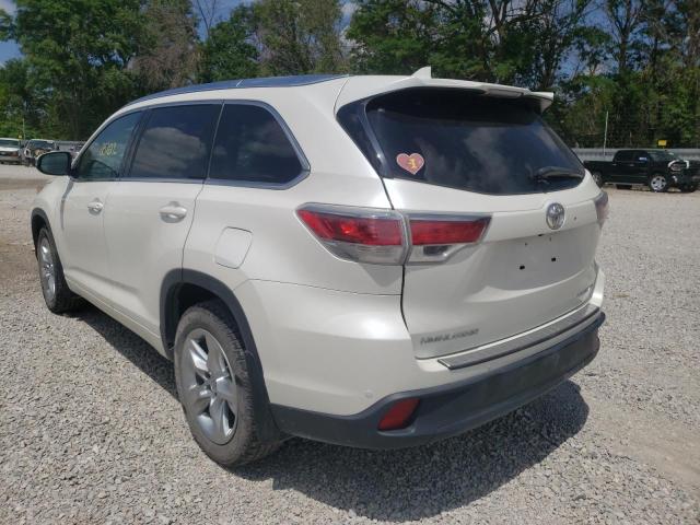 Photo 3 from auction – 2014 TOYOTA HIGHLANDER with VIN 5TDDKRFH9ES008700