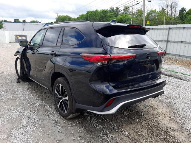 Photo 3 from auction – 2021 TOYOTA HIGHLANDER with VIN 5TDLZRBH0MS135993