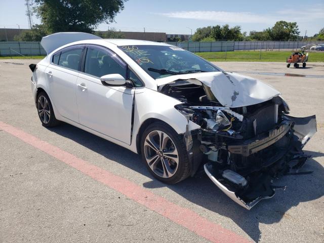 KIA FORTE EX 2016 with VIN KNAFX4A84G5473735 - Photo from auction