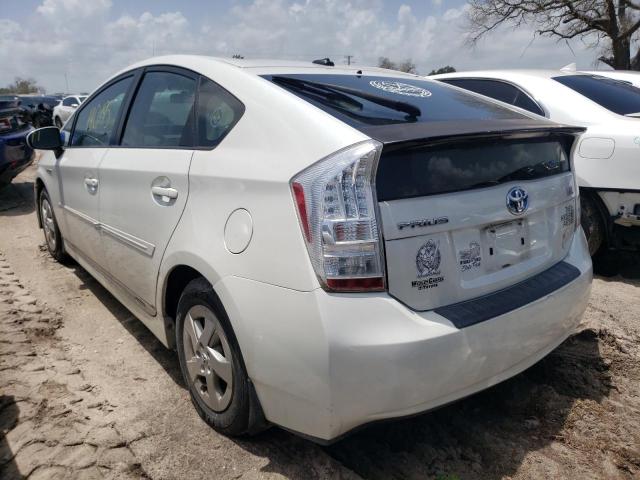Photo 3 from auction – 2011 TOYOTA PRIUS with VIN JTDKN3DU6B1370388