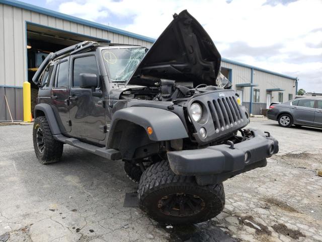 JEEP WRANGLER U 2017 with VIN 1C4BJWDG3HL730141 - Photo from auction