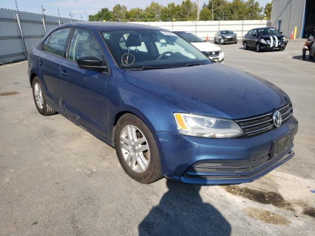 VOLKSWAGEN JETTA BASE 2015 with VIN 3VW2K7AJ6FM252406 - Photo from auction