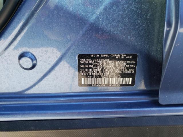 Photo 10 from auction – 2020 SUBARU CROSSTREK with VIN JF2GTAMC4L8256715