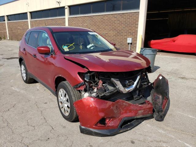 NISSAN ROGUE S 2016 with VIN 5N1AT2MT9GC738041 - Photo from auction