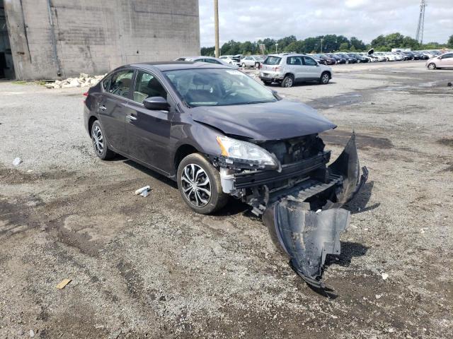 NISSAN SENTRA S 2014 with VIN 3N1AB7AP0EL670843 - Photo from auction