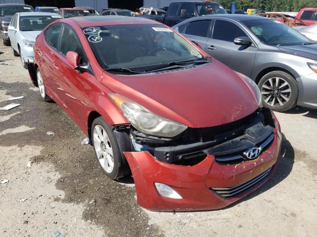 HYUNDAI ELANTRA GL 2012 with VIN KMHDH4AE5CU437237 - Photo from auction