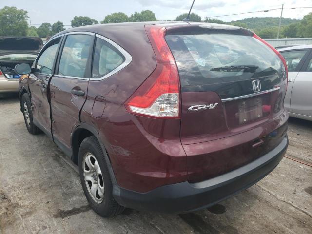 Photo 3 from auction – 2012 HONDA CR-V LX with VIN 5J6RM3H36CL035960