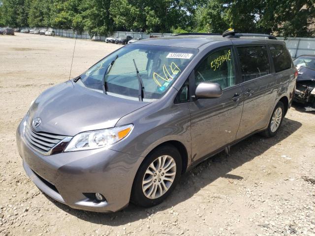 Photo 2 from auction – 2014 TOYOTA SIENNA XLE with VIN 5TDYK3DC8ES513651