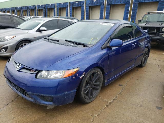 Photo 2 from auction – 2007 HONDA CIVIC SI with VIN 2HGFG21597H701073