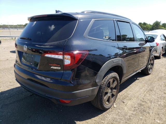 Photo 4 from auction – 2022 HONDA PILOT TRAI with VIN 5FNYF6H87NB031463