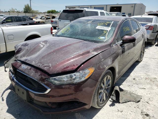 Photo 2 from auction – 2017 FORD FUSION SE with VIN 3FA6P0H75HR109725