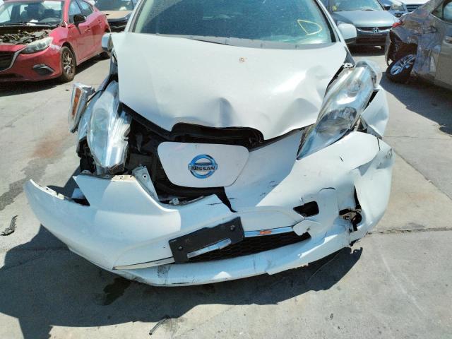 Photo 7 from auction – 2015 NISSAN LEAF S with VIN 1N4AZ0CP8FC314799