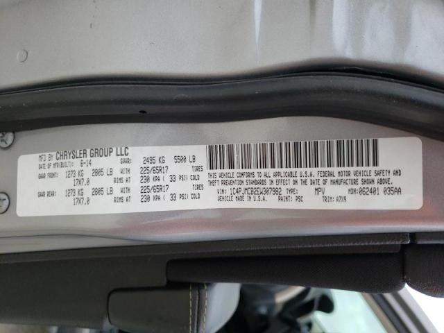 Foto 10 de la subasta – 2014 JEEP CHEROKEE L con VIN 1C4PJMCB2EW307982