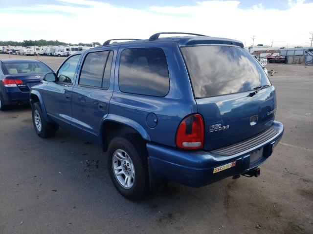 Photo 3 from auction – 2003 DODGE DURANGO SL with VIN 1D4HS48N83F544027