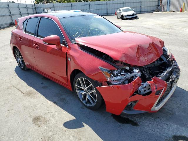 LEXUS CT 200 2014 with VIN JTHKD5BH9E2195328 - Photo from auction