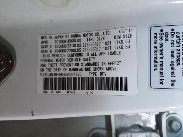 Photo 10 from auction – 2011 HONDA CR-V SE with VIN JHLRE4H45BC024970