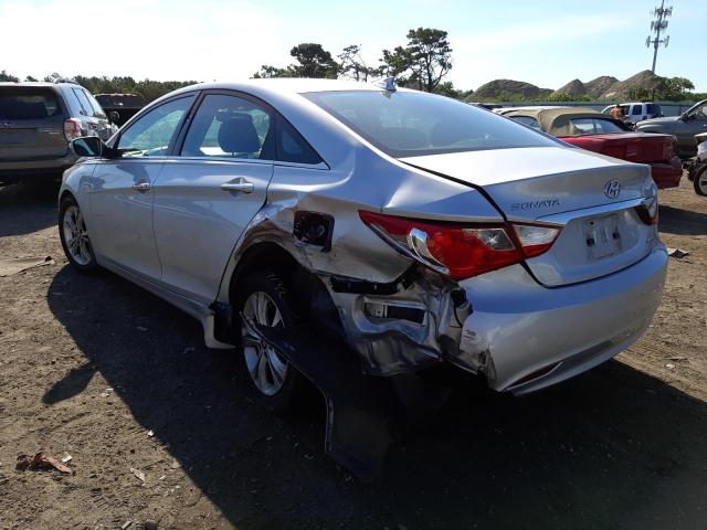 Photo 3 from auction – 2013 HYUNDAI SONATA SE with VIN 5NPEC4AC3DH633999