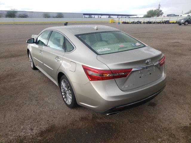 Photo 3 from auction – 2016 TOYOTA AVALON XLE with VIN 4T1BK1EB2GU236652