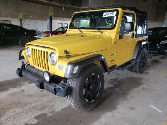 Photo 2 from auction – 2004 JEEP WRANGLER X with VIN 1J4FA39S24P731940