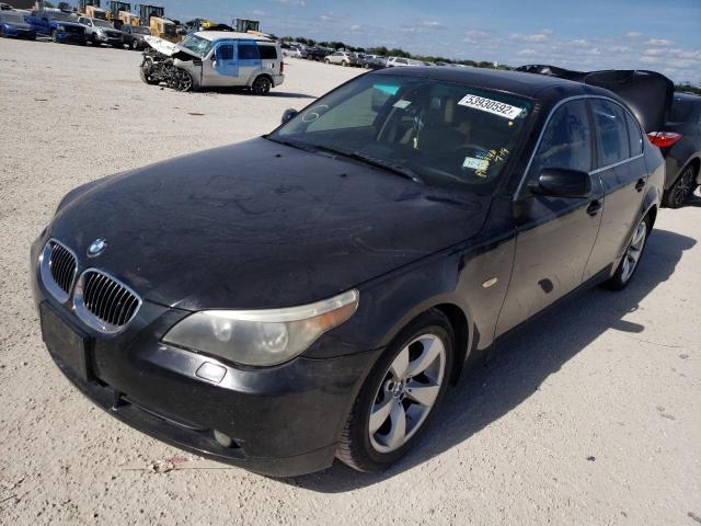 Photo 2 from auction – 2007 BMW 525 I with VIN WBANE53527CW63278