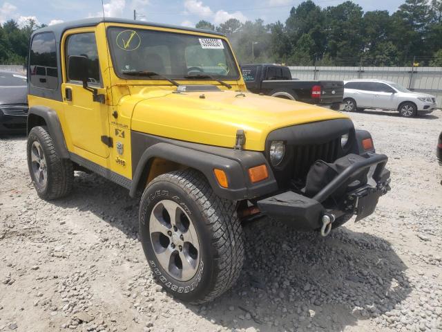 JEEP WRANGLER / 2002 with VIN 1J4FA39S82P711009 - Photo from auction
