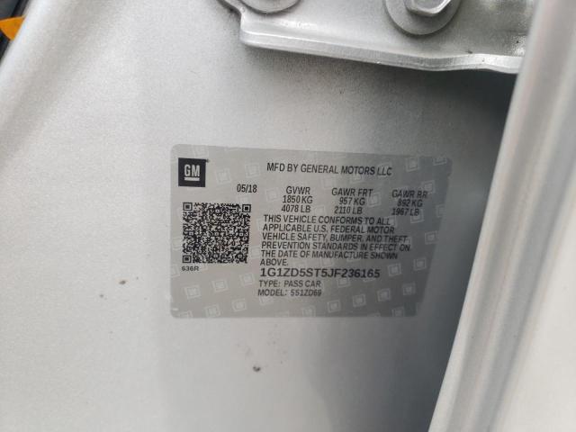 Photo 10 from auction – 2018 CHEVROLET MALIBU LT with VIN 1G1ZD5ST5JF236165