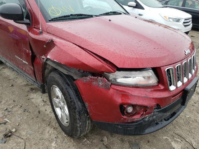 Photo 9 from auction – 2012 JEEP COMPASS SP with VIN 1C4NJDBB6CD638758
