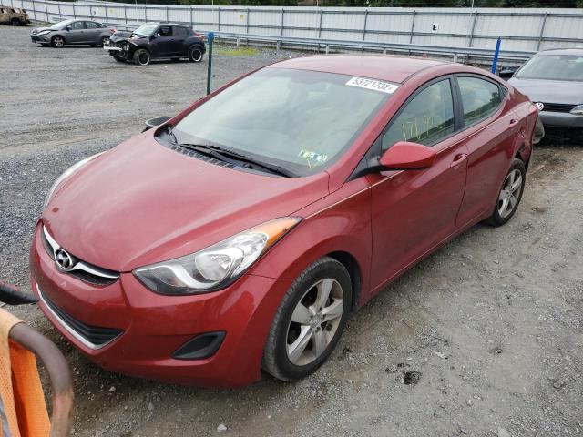Photo 2 from auction – 2011 HYUNDAI ELANTRA GL with VIN KMHDH4AEXBU157019