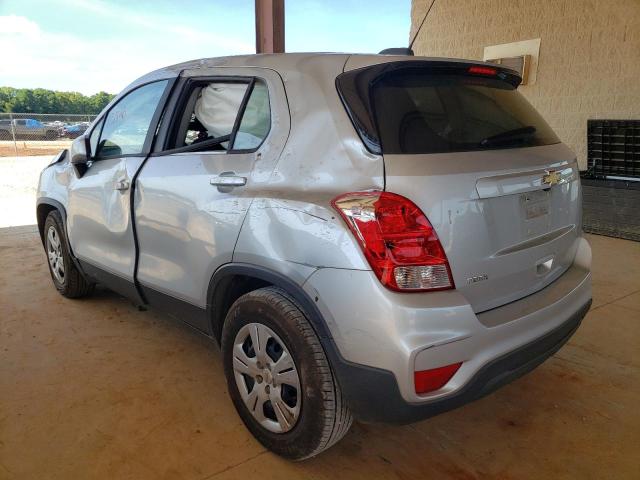 Photo 3 from auction – 2017 CHEVROLET TRAX LS with VIN 3GNCJKSB7HL227972