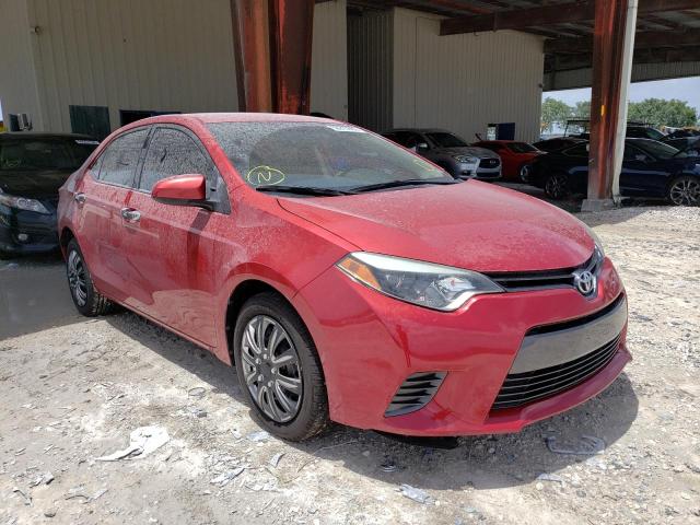 TOYOTA COROLLA L 2016 with VIN 2T1BURHE9GC548158 - Photo from auction