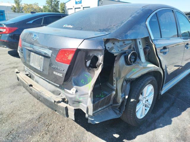Photo 9 from auction – 2011 SUBARU LEGACY 2.5 with VIN 4S3BMBB67B3264439