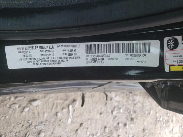 Photo 10 from auction – 2013 DODGE AVENGER SE with VIN 1C3CDZAG6DN521366