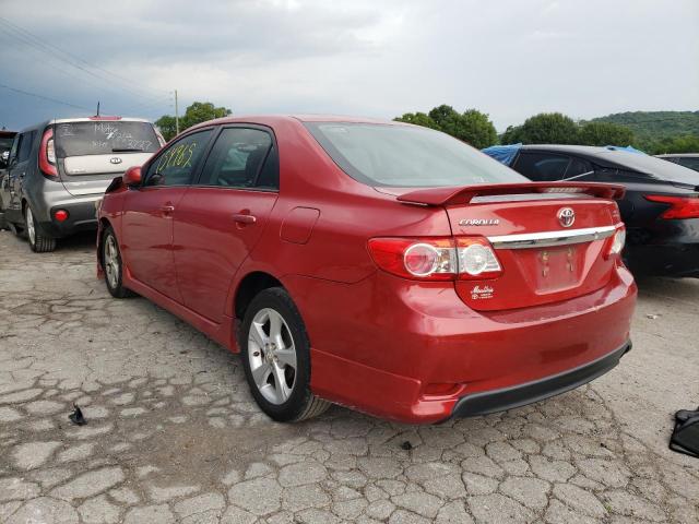 Photo 3 from auction – 2012 TOYOTA COROLLA BA with VIN 2T1BU4EE1CC906208