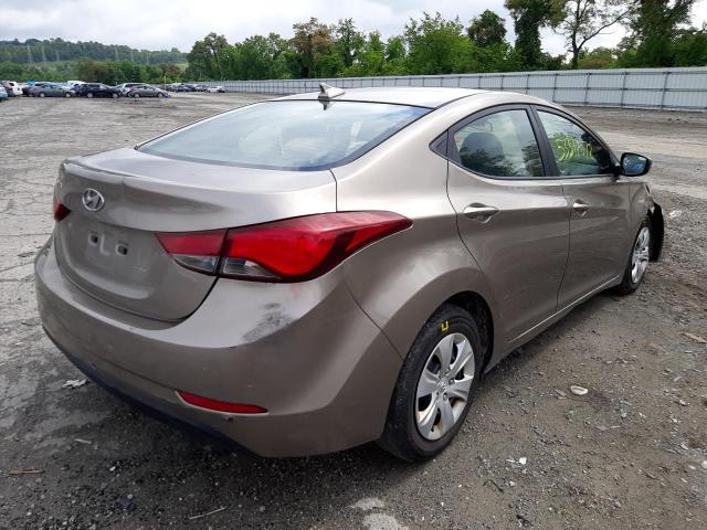 Photo 4 from auction – 2016 HYUNDAI ELANTRA SE with VIN 5NPDH4AE6GH677126